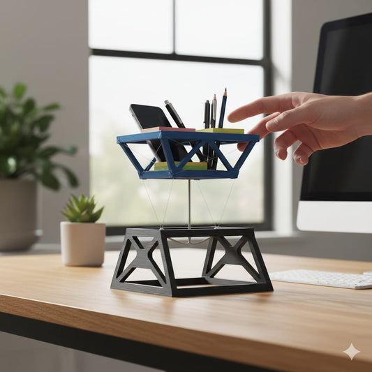LevitateX Floating Desk Organizer – Gravity Edition